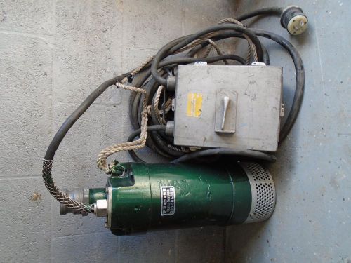 Barnes/prosser industrial submersible water pump for sale