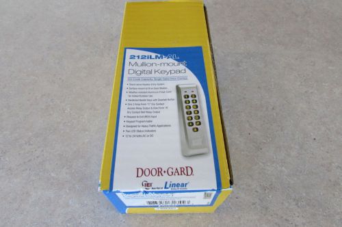 IEI 212iLM-AL Door Guard Keypad 120 User Stainless Steel Weatherproof Access