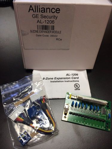 New ge interlogix al-1206 8 zone expander module three (3) total for sale