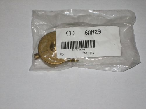 Moon 662-1511 Brass Fire Hose Fitting, Cap, 1-1/2&#034; NPSH Cap