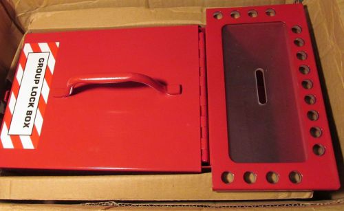 NEW BRADY 105716 COMBINED LOCK STORAGE AND GROUP LOCK BOX W/ 17 PADLOCK HOLES