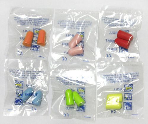 30 Pair Foam Earplug Keeper Sleep Noise Reducer EarPlugs Individually Wrapped