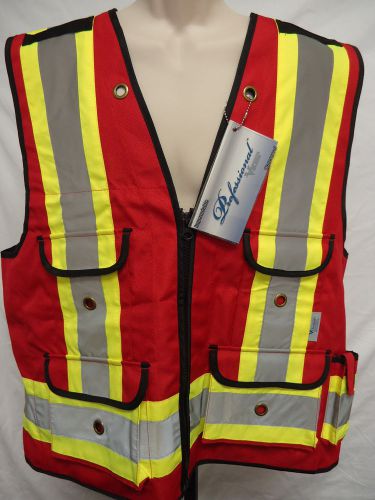 Viking all trades 1000d red surveyor vest  3xl xxxl for sale