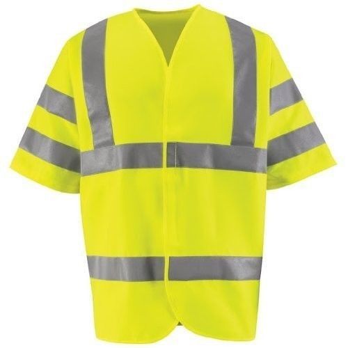 2pc Red Kap Reflecive Vest With Sleeves Hi-Vis Yellow size s m l xl 2xl 3xl 4xl