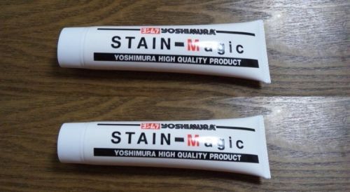 Japanese YOSHIMURA Abrasive Stain Magic Stainless Muffler Cleaner 120g x2 Set