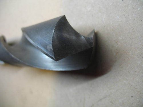 USED 1 1/2&#034; 4MT TAPER SHANK DRILL HSS HIGH SPEED GREAT DEAL MORRIS  DRILLBIT