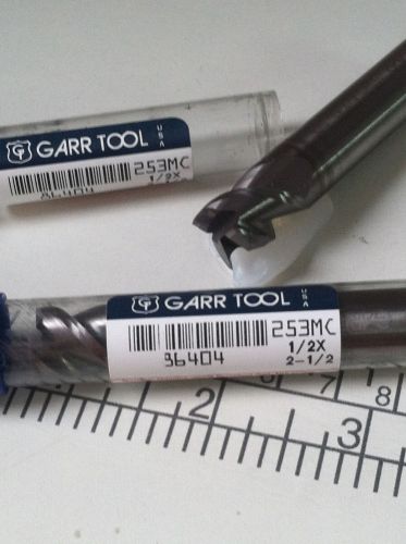 Garr solid carbide endmill 1/2 dia. 50 deg helix alum stainless