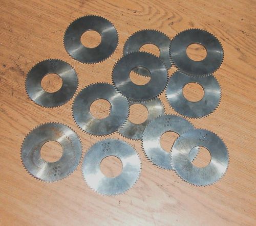 TRW HS 0.091.Metal Slitting Blades Lot of 12