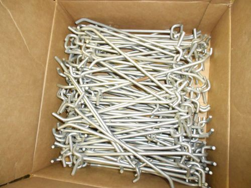 LOT OF 110 PCS. 9&#034; PEGBOARD HOOKS SHELVING DISPLAY SHELVES STORE SHELF STORAGE