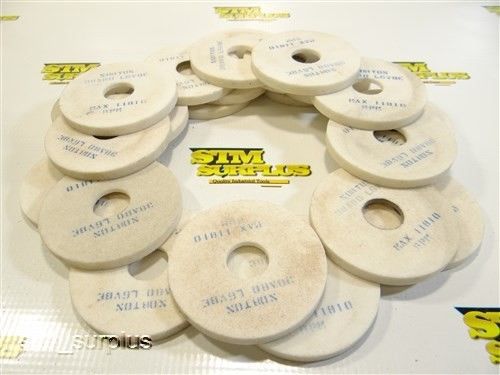 New!!! lot of 23 norton grinding wheels 2-3/4&#034; with 3/4&#034; bore 38a80-l6vbe for sale