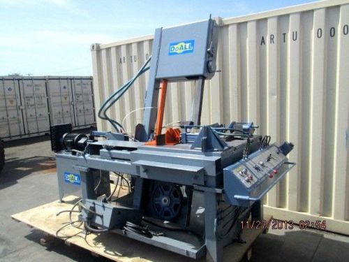 Doall variable speed vertical band saw model tf-14h 14&#034;x21&#034; tilt frame hydraulic for sale