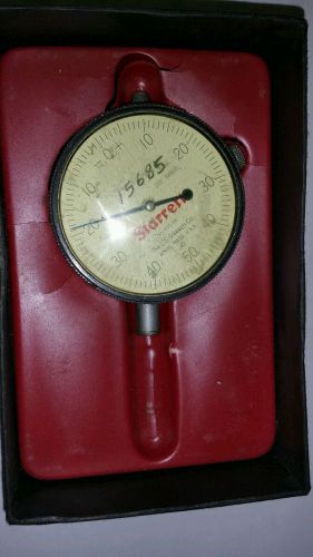 L. S. Starrett #655-141 Dial Indicator, .001&#034; - .250&#034; Range