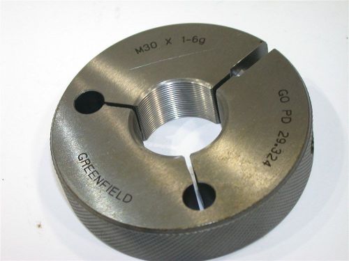 GREENFIELD GO THREAD RING GAGE M30X1-6g