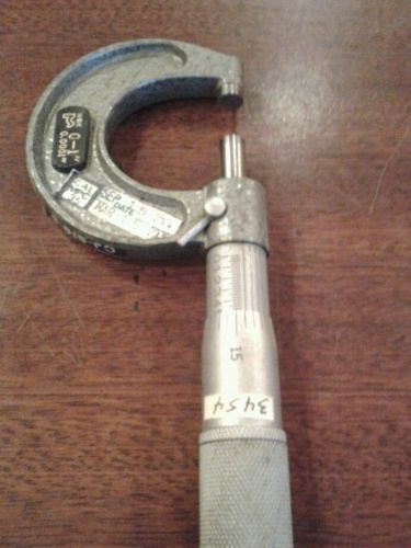 MACHINIST  MICROMETER SCREW GAUGE