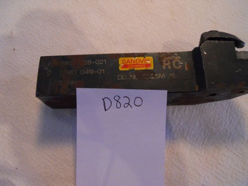 1 SANDVIK TOOL HOLDER DDJNL 2525M W/ 10 DNMG 442E-GA GR: RC706 (D820)