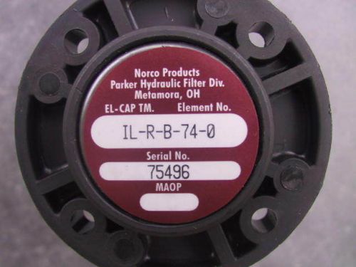 New Norco Parker Hydraulic IL-R-B-74-0 Filter Element ILRB740