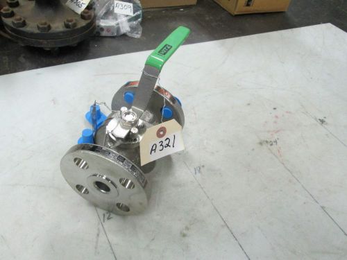 Kitz S/S Ball Valve Fig #300UTBZM 3/4&#034; Class 300# Flange CF8M Trim 316 (NEW)