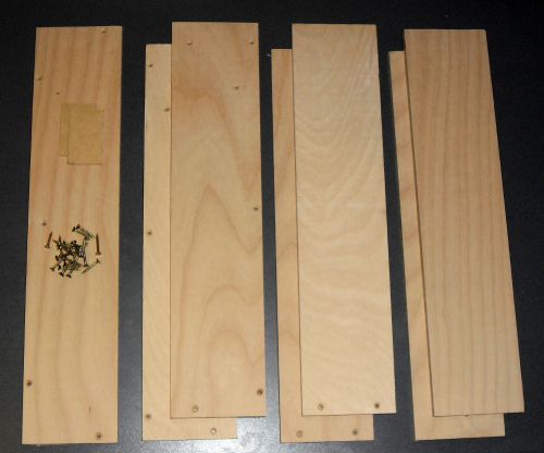 Reprap prusa i3 box wood frame 3d printer - predrilled with screws for sale