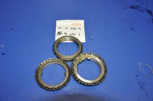 Bearing Retainer Nut &amp; Washer N-10, W-10