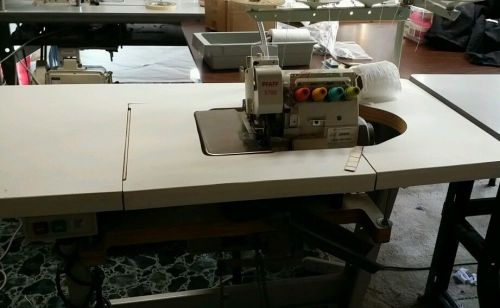 Pfaff 5 thread overlock industrial sewing machine