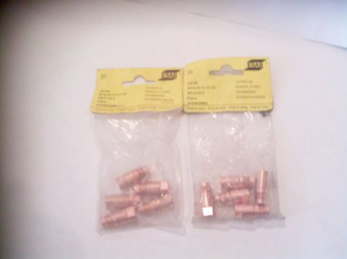 ESAB WELDING CONTACT TIPS - M12 X 30 - 10 PCS TOTAL - NEW