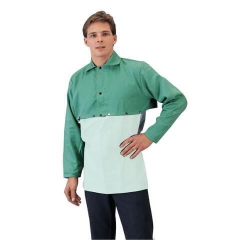 Tillman 6221 9 oz. Green Westex Cotton Cape Sleeve, Large