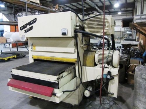 Cemco 36&#034; Pass Thru Belt Sander