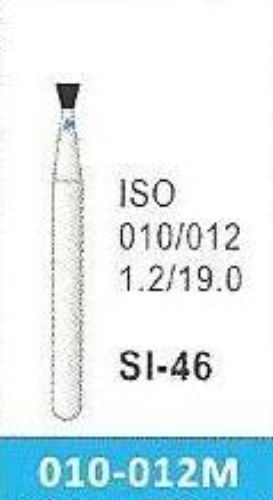 5 pcs fg diamond burs inverted cone, si-46, 010-012 medium for sale