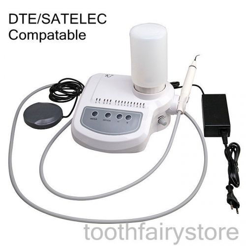 PORTABLE K7 DENTAL ULTRASONIC PIEZO SCALER DTE SATELEC STYLE HANDPIECE/TIPS