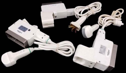 3x GE 348C Convex Array 2.5-3.75/D2.5MHz Ultrasound Transducer Probe 700 Series