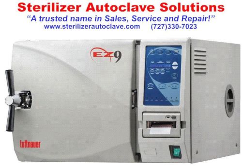 Tuttnauer EZ9 - The Fully Automatic Autoclave - 2 Yr Warranty