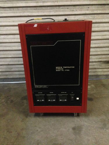 ISOTHERMAL MEDIUM TEMPERATURE 3 ZONE FURNACE MODEL ITL 17703