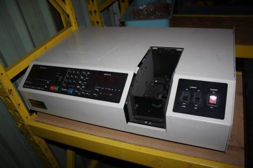 PERKIN ELMER 552A UV/VIS SPECTROPHOTOMETER