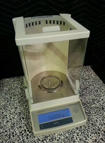 Mettler ab104-s/fact analytical lab balance d=0.0001g max=110.0000g great scale for sale