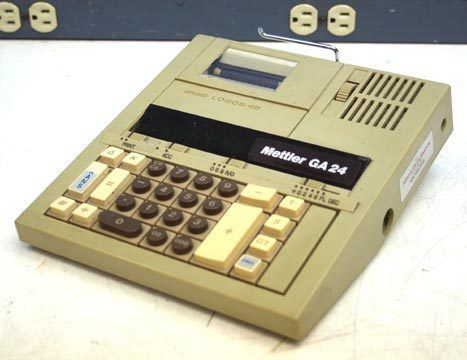 Mettler toledo ga24 calculator printer / olivetti logos for sale