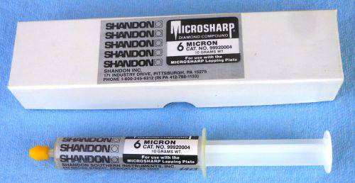 Shannon MicroSharp Diamond Compound 6 MICRON, 10 GRAMS WT