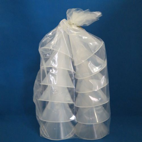 12 New Kimble Polypropylene Powder Funnels 80mm Pk/12