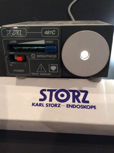 Karl Storz 481C miniature light source- used