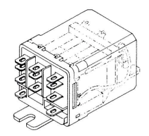 Midmark Ritter Auto Return &amp; Interlock Relay (Fits 111,112,113,114,117&amp;317)