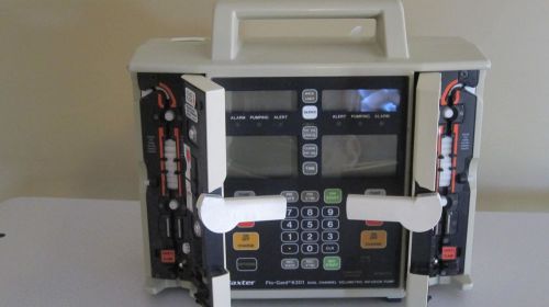 Baxter flo-gard 6301 infusion iv pump 90 day warranty (patient ready) for sale