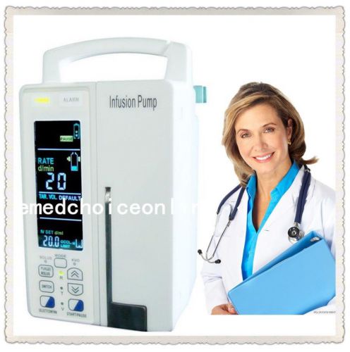 100% warranty medical full digital infusion pump with alarm &lt;ml/h or drop/min &gt; for sale