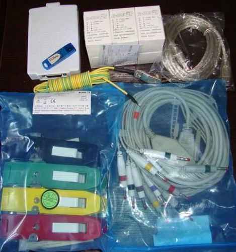 CONTEC  3/12 leads ECG/EKG workstation, pc software auto-analysis and diagnosis