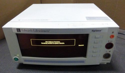 Edwards Lifesciences Vigilance Monitor VGS 450070-R11 Rev-W  -OF