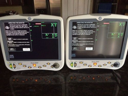 GE Dash 5000 Patient Monitor  Refurbished Excellent Condition wITH Co2/Massimo