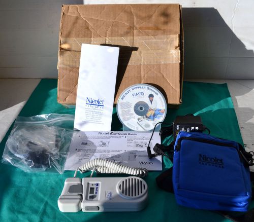 Nicolet elite 200r ultrasound doppler with 5mhz probe, software, headet &amp; guide for sale