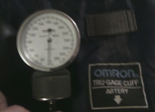 Omron tru-gage cuff with doughnomanometer