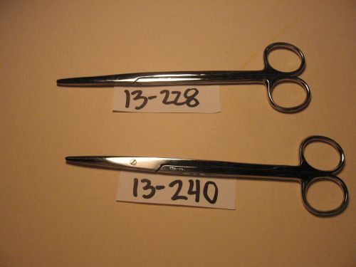 METZENBAUM AND METZENBAUM-NELSON SCISSOR SET OF 2 (13-228,13-240) (P)