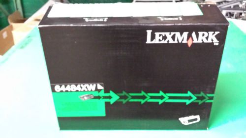 GENUINE LEXMARK 64484XW FACTORY SEALED LEXMARK TONER CARTRIDGE