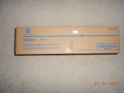 Genuine Konica Minolta TN217 Toner