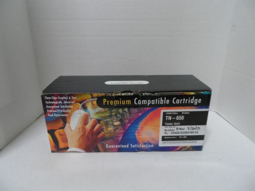 LOT OF 2 PREMIUM COMPATIBLE CARTRIDGE TN650